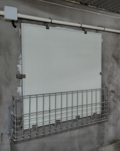 50"fan cover1460x1460mm,sndwch panel&AL edage,sealstrip≥30mm